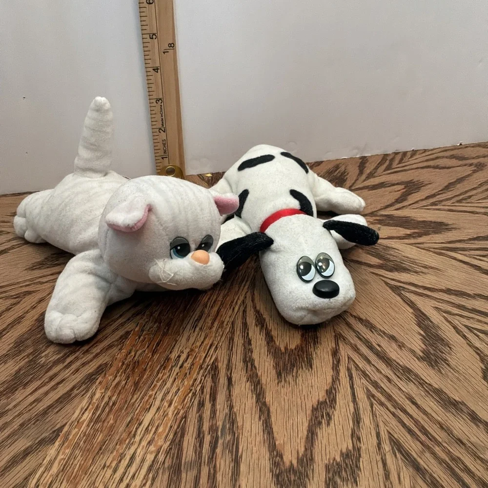 Pound Puppies Dalmatian‎ And Cat Lot Plush Stuffed Animal 8